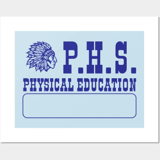 Preston Senior High School PHS Physical Education Posters and Art